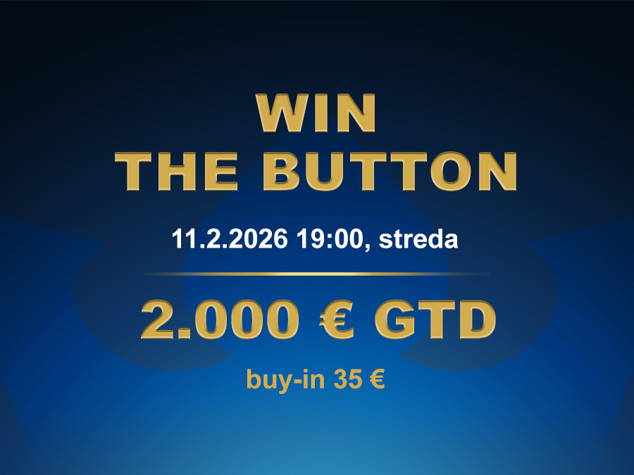 WIN THE BUTTON 11.2.2026 casino excel Poprad