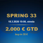 SPRING 33 18.3.2026 casino excel Poprad
