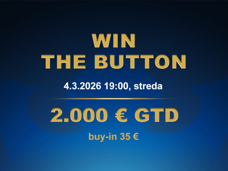 WIN THE BUTTON 4.3.2026 casino excel Poprad