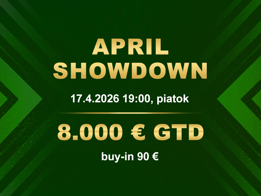 APRIL SHOWDOWN 17.4.2026 casino excel Prievidza