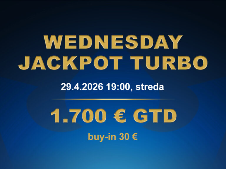 WEDNESDAY JACKPOT TURBO 29.4.2026 casino excel Prievidza