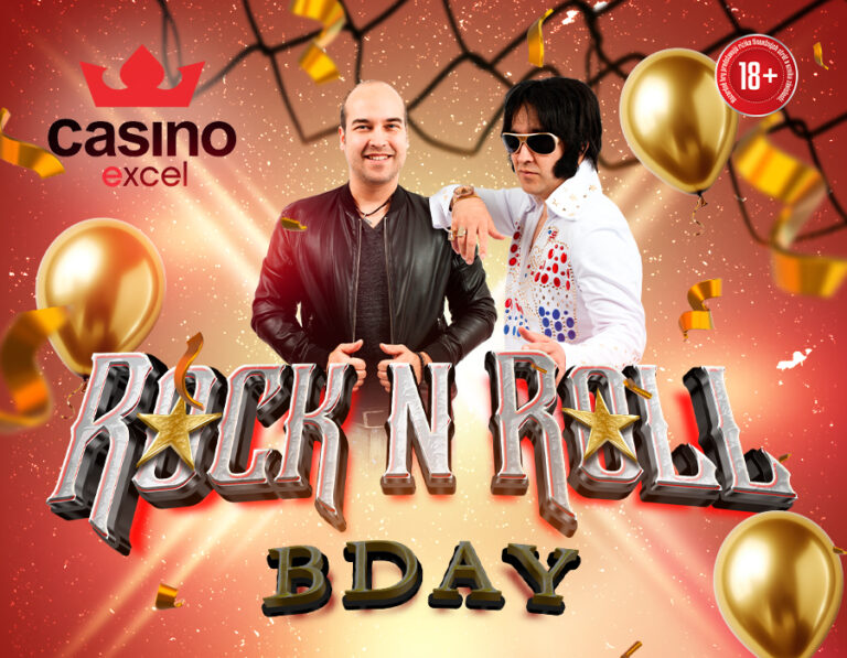 ROCK N ROLL B-DAY casino excel Žilina