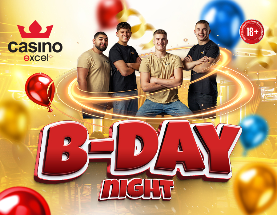 7. NARODENINY casino excel Poprad