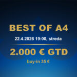 BEST OF A4 22.4.2026 casino excel Poprad