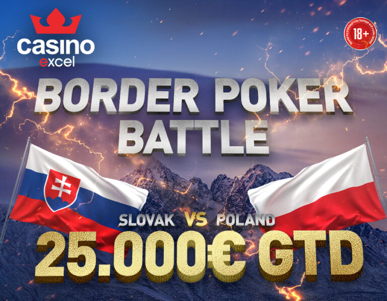 BORDER POKER BATTLE 12.5. - 17.5.2026 casino excel Poprad