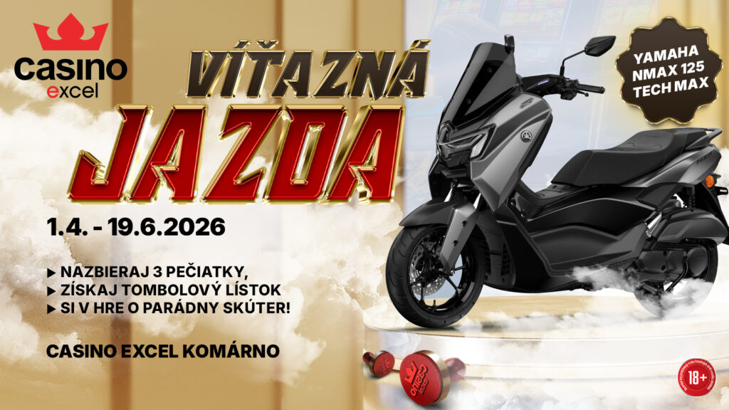 VÍŤAZNÁ JAZDA casino excel Komárno