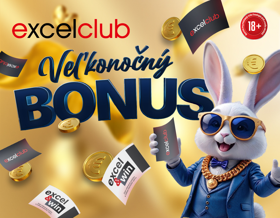 Veľkonočný bonus excelclub Martin a Liptovský Mikuláš