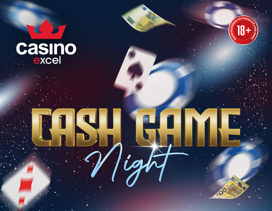 CASH GAME NIGHT casino excel Prievidza