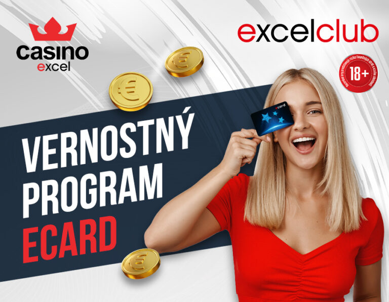 Zvýšili sme vstupný bonus! Získaj 10 € na hru s našou vernostnou kartou ECARD 🌟