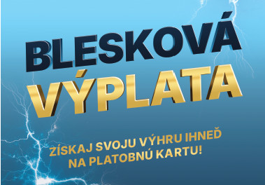 BLESKOVÁ VÝPLATA NAD 5.000 €