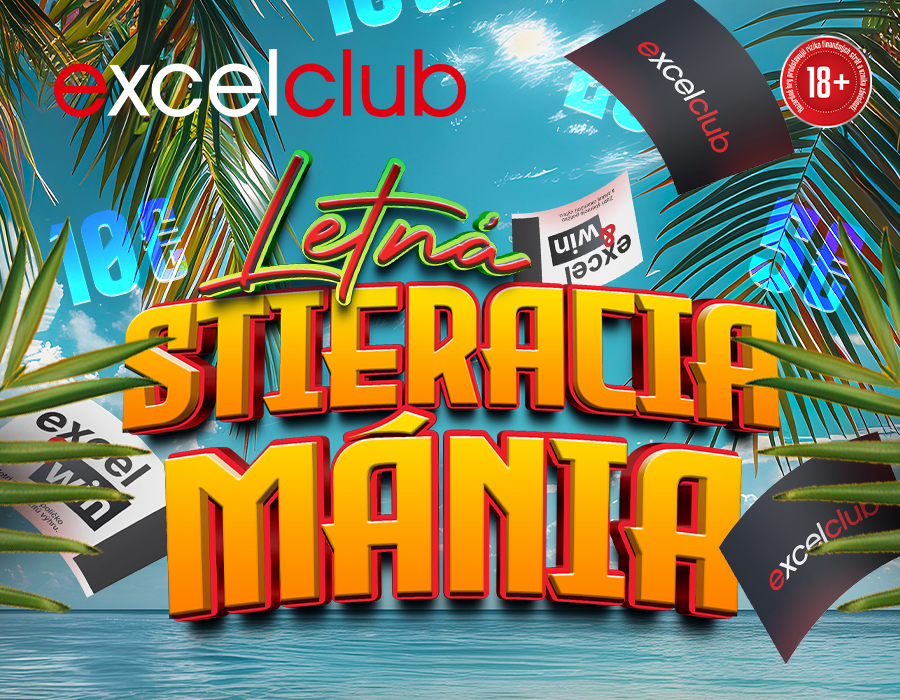 LETNÁ STIERACIA MÁNIA excelclub Poprad