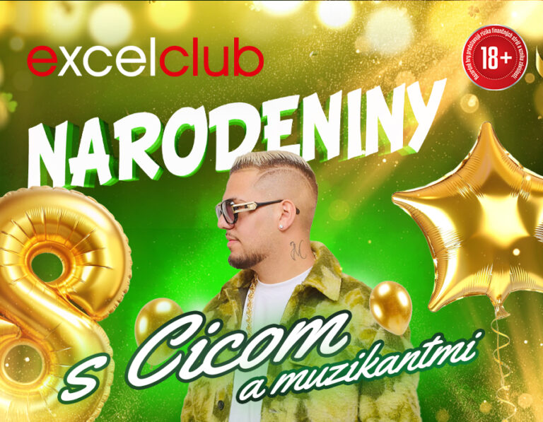 NARODENINY S CICOM A MUZIKANTMI excelclub Liptovský Mikuláš