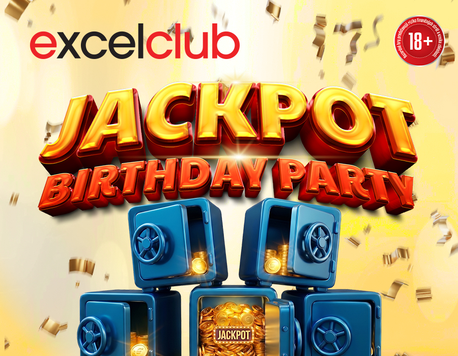 JACKPOT BIRTHDAY PARTY excelclub Chocholná
