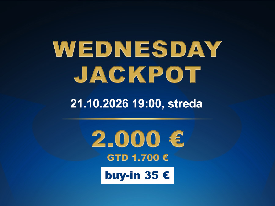 WEDNESDAY JACKPOT