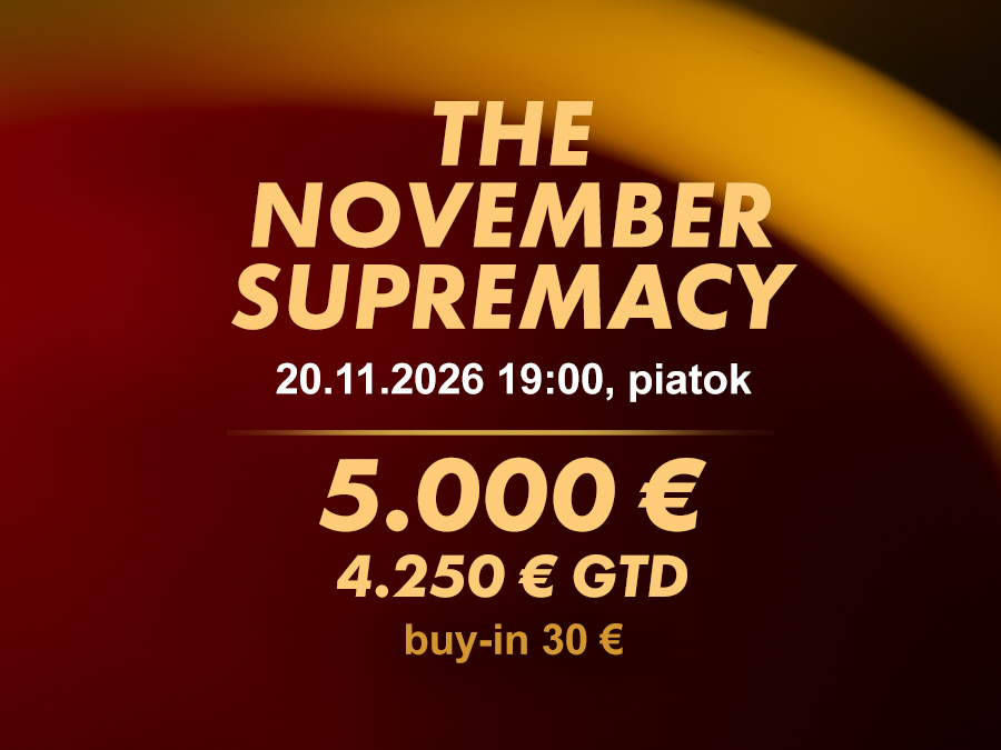 THE NOVEMBER SUPREMACY